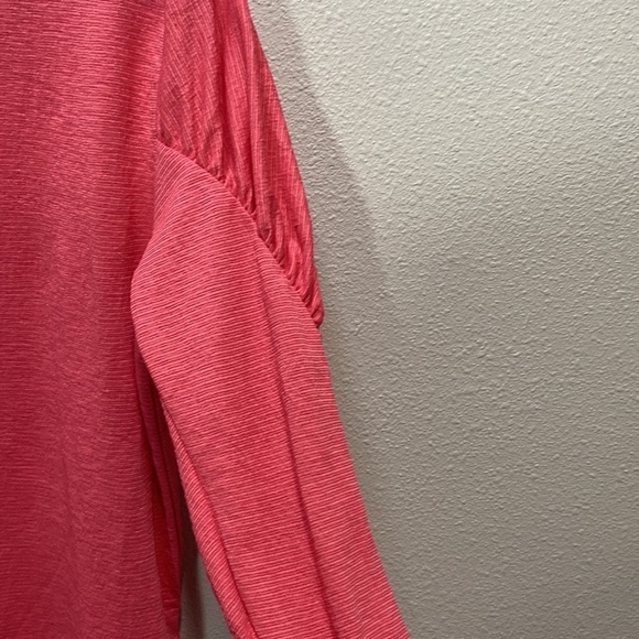 Zara‎ coral long sleeve top - Picture 4 of 8